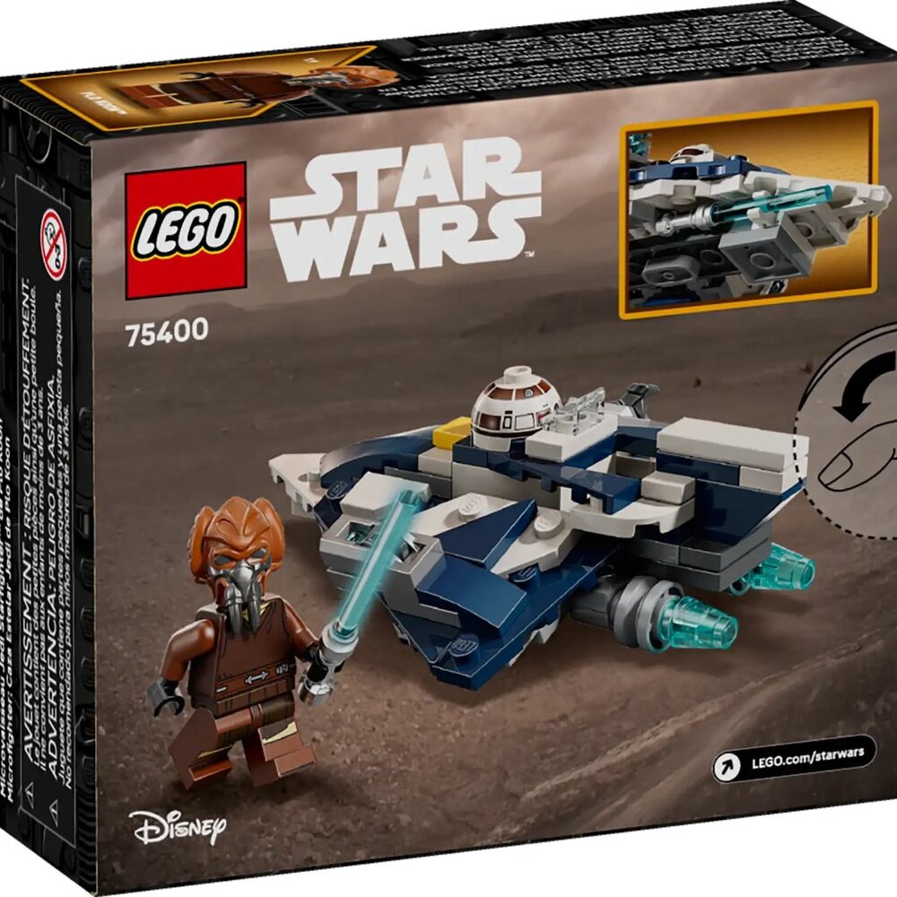 LEGO Star Wars: Plo Koon's Jedi Starfighter™ Microfighter Set #75400 (89 Pcs) - Picture 8 of 10